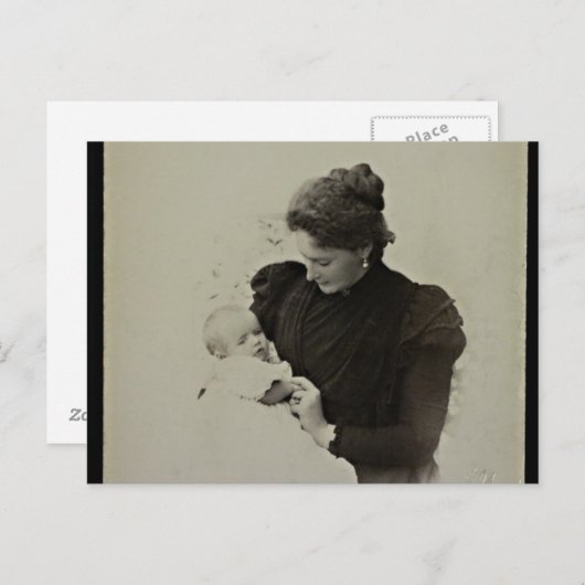 TSARINAアレキサンドラ及びアレキシスロマノフ家ロシア#289 ポストカード (正面/裏面)