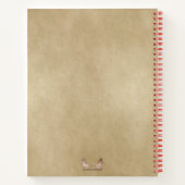 Tsaristロシア郵便切手ノート ノートブック (裏面)