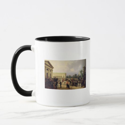 Tsarskoye Seloのロシアのな監視 マグカップ (左)