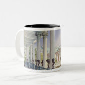 Tsarskoye Selo 1859年のカメロンのギャラリー ツートーンマグカップ (正面左)
