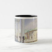 Tsarskoye Selo 1859年のカメロンのギャラリー ツートーンマグカップ (中央)