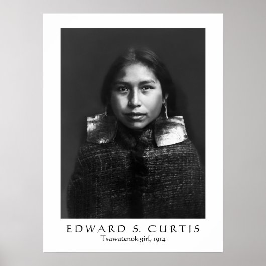 Tsawatenok girl, 1914 ポスター (正面)