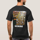 TSB ART MERCHベーシックDark Tシャツ (裏面)