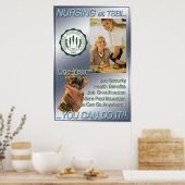 TSBIでの看護…できるよ！ ポスター (キッチン)