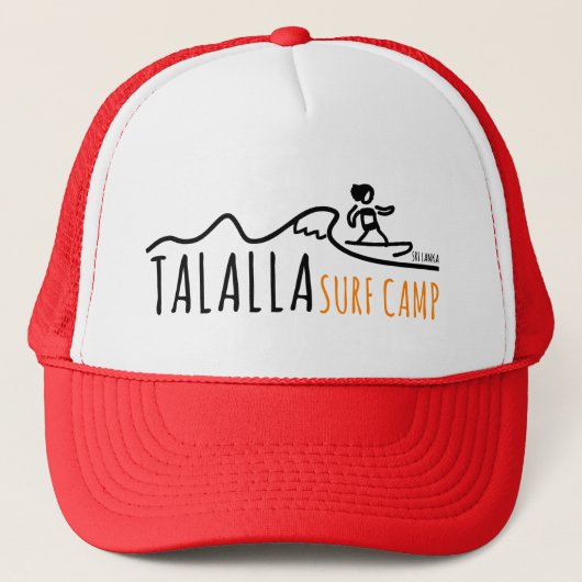 TSCのトラック運転手の帽子(赤い) キャップ (正面)