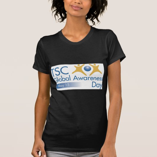 TSCの全体的な認識度日 Tシャツ (正面)