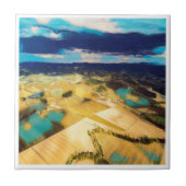 TSC002 TUSCANYトスカーナ地方 – イタリア， タイル (正面)