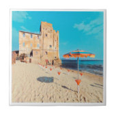 TSC003 TORRE MOZZAフォロニカ湾, タイル (正面)