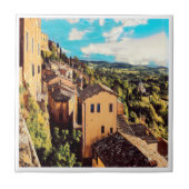 TSC004 MONTEPULCIANO City – イタリア， タイル (正面)