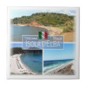 TSC016エルバ,モザイク,トスカーナ, タイル (正面)