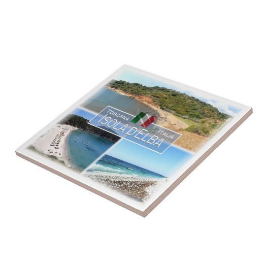 TSC016エルバ,モザイク,トスカーナ, タイル (側面)