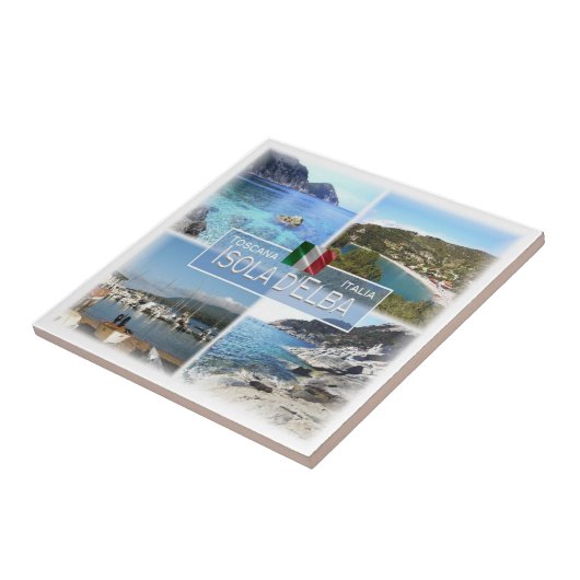 TSC018エルバ,モザイク,トスカーナ, タイル (側面)