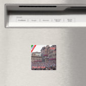 TSC059 SIENA, P.zza del campo, Tuscany,冷蔵庫 マグネット (インサイチュ (食洗機))