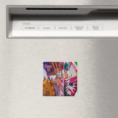 TSC063 SIENA、コントレードのバナー、冷蔵庫 マグネット (インサイチュ (食洗機))