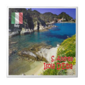 TSC069 ELBA ISLAND Sant'Andrea, Tuscany, タイル (正面)