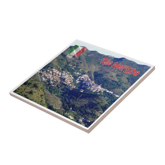 TSC070 RIO NELL'ELBA, ELBAアイランドトスカーナ タイル (側面)