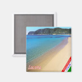 TSC075 LACONA, ELBA島，トスカーナ，冷蔵庫 マグネット (正面/裏面)