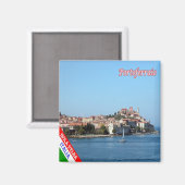 TSC077 PORTOFERRAIO ELBA島 – トスカーナ – 冷蔵庫 マグネット (正面/裏面)