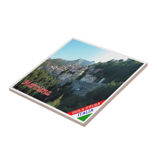 TSC080 MARCIANA、ELBA島、トスカーナ、 タイル (側面)