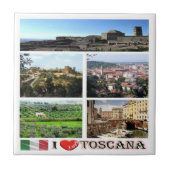 TSC090 TUSCANY I Love, Mosaic, タイル (正面)