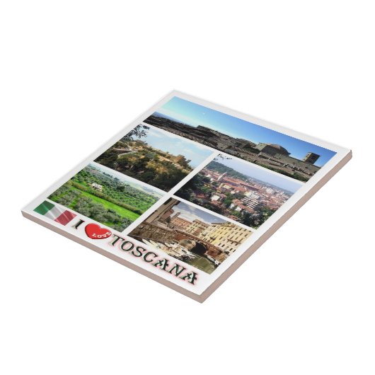 TSC090 TUSCANY I Love, Mosaic, タイル (側面)
