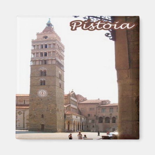 TSC093 PISTOIA, Tuscany,イタリア,冷蔵庫 マグネット (正面)