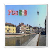 TSC099 PISA、ルンガルノ、トスカーナ タイル (正面)