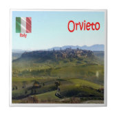TSC104 ORVIETO、パノラマ、トスカーナ、 タイル (正面)