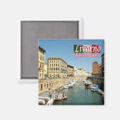 TSC118 LIVORNO，トスカーナ，イタリア，冷蔵庫 マグネット (正面/裏面)