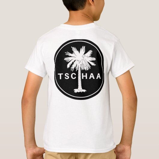 TSCHAA Tシャツ (裏面)