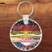 Tschechien Tschechisch Deutsch Deutschland Baum キーホルダー (正面)