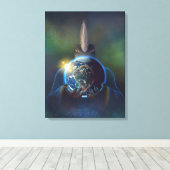 TSDSキング・オブ・アース キャンバスプリント (インサイチュ (ウッドフロア))