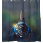 TSDSキング・オブ・アース シャワーカーテン (正面)