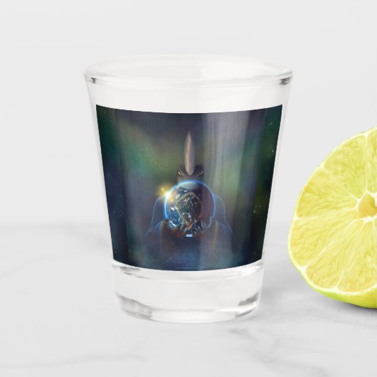 TSDSキング・オブ・アース ショットグラス (正面)