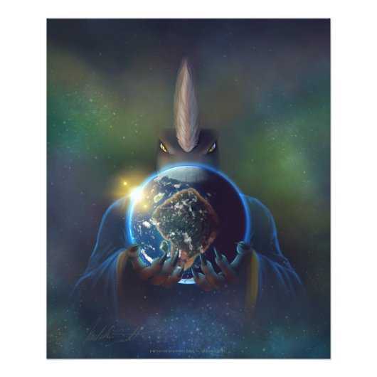 TSDSキング・オブ・アース フォトプリント            (正面)