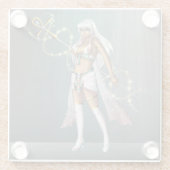 TSDS：イシス、聖なる女神 ガラスコースター (裏面)