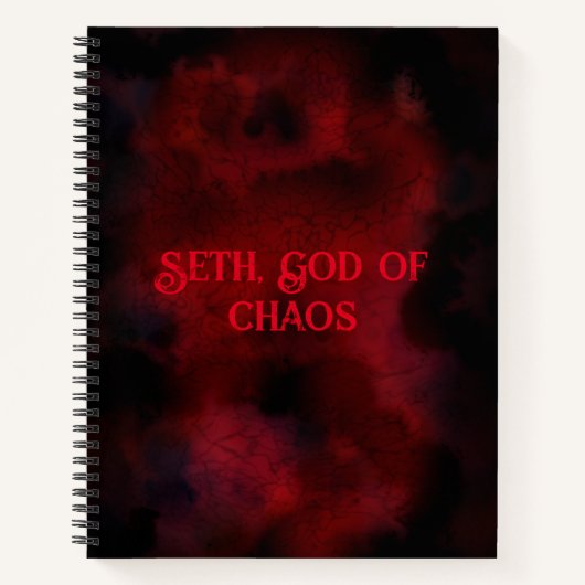 TSDS：カオス魔法 ノートブック (正面)