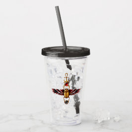 TSDS：セス・スカラブ・コート・グラフィック アクリルタンブラー