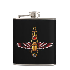 TSDS：セス・スカラブ・コート・グラフィック フラスク