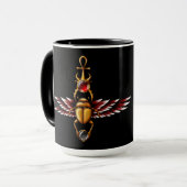 TSDS：セス・スカラブ・コート・グラフィック・マグカップ マグカップ (正面左)