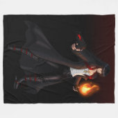 TSDS：セト、カオスの神 フリースブランケット (正面(横))