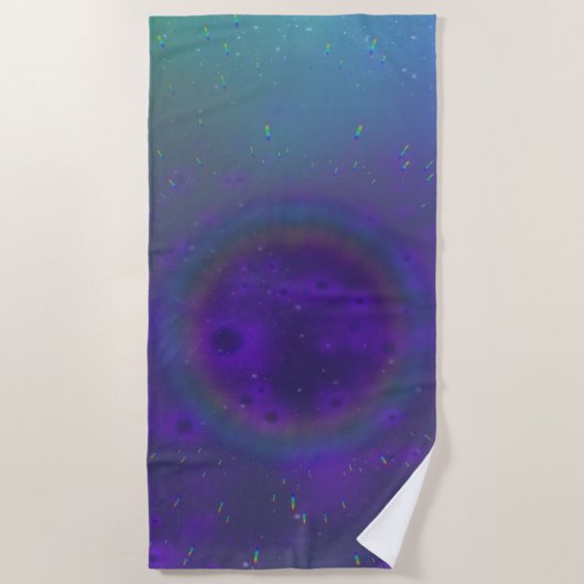 TSDS：人生と愛の闇の魔法と虹 ビーチタオル (正面)