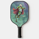 TSDS: Justin ArisdaleとMiral Akemiカバーアート ピックルボールラケット (正面)