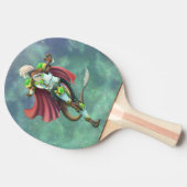 TSDS: Justin ArisdaleとMiral Akemiカバーアート 卓球ラケット (横)