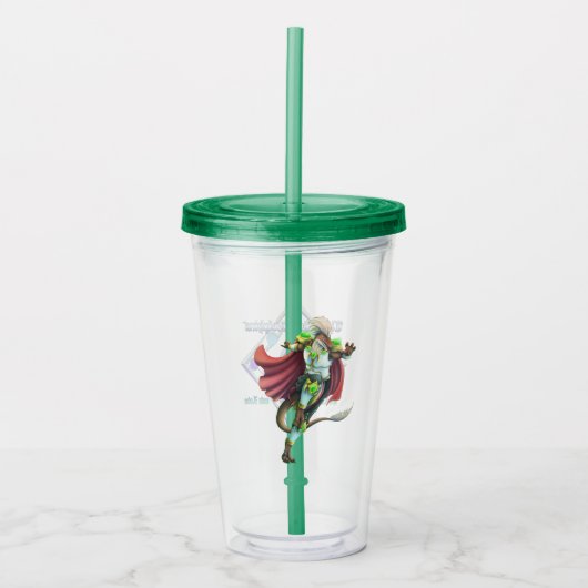 TSDS: Justin Arisdale Cover Art Solo Earth アクリルタンブラー (正面)