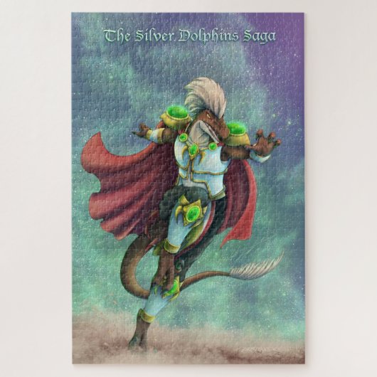 TSDS: Justin Arisdale Cover Art Solo Earth ジグソーパズル (縦)