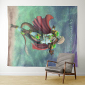 TSDS: Justin Arisdale Cover Art Solo Earth タペストリー (インサイチュ(横))