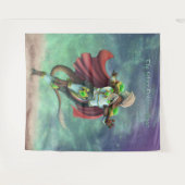 TSDS: Justin Arisdale Cover Art Solo Earth タペストリー (正面(横))