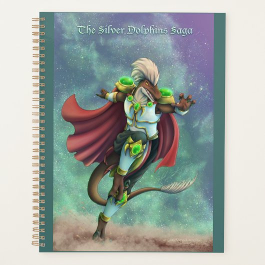 TSDS: Justin Arisdale Cover Art Solo Earth プランナー手帳 (正面)