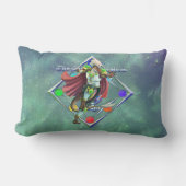 TSDS: Justin Arisdale Cover Art Solo Earth ランバークッション (正面)